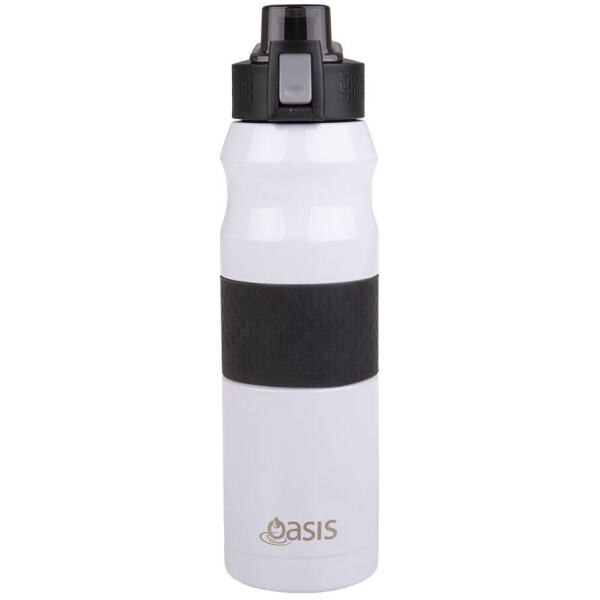 FLIPTOP SPORTS BOTTLE WHITE- OASIS