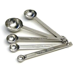 MEASURE SPOONS ODD SIZE STAINLESS STEEL - ENDURANCE