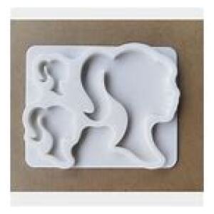 SILICONE MOULD BARBIE HEAD