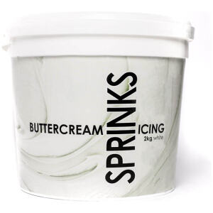 BUTTERCREAM WHITE 2KG TUB - SPRINKS