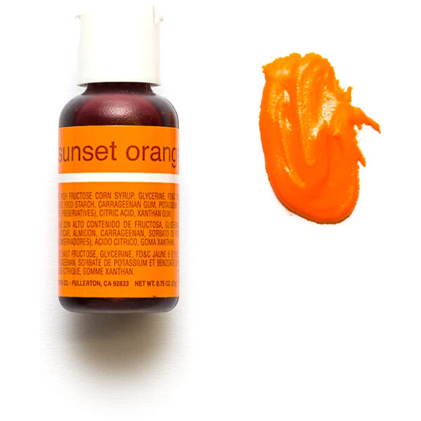 GEL SUNSET ORANGE - CHEFMASTER