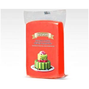 FONDANT RED 250G - VIZYON