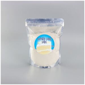 CAKE MIX WHITE MUD 1KG - BAKELS