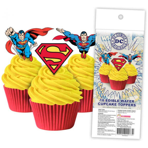 EDIBLE WAFER SUPERMAN