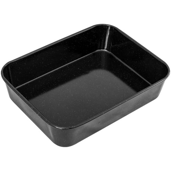 ROASTER ENAMEL 35X25CM - BAKEMASTER