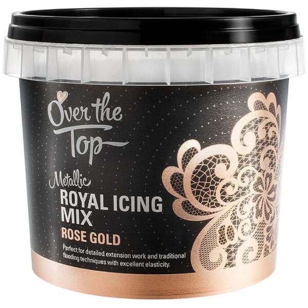 ROYAL ICING MIX METALIC ROSE GOLD - OVER THE TOP