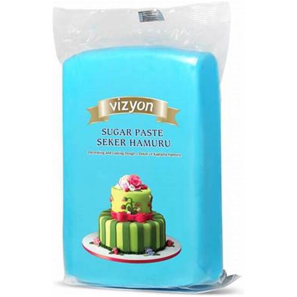 FONDANT BLUE 250G - VIZYON