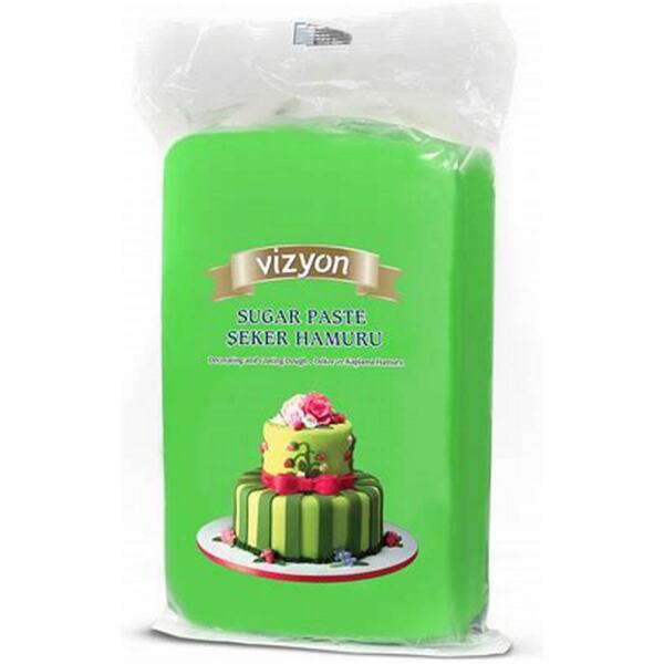 FONDANT GREEN 250G - VIZYON