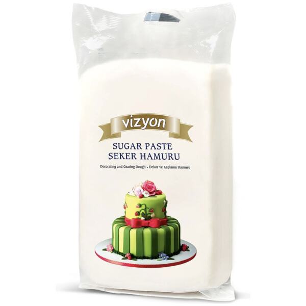 FONDANT WHITE 250G - VIZYON