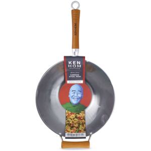 WOK CARBON STEEL 32CM - KEN HOM