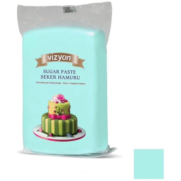 FONDANT LIGHT BLUE 250G - VIZYON