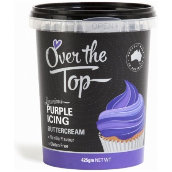 BUTTERCREAM PURPLE 425G - OVER THE TOP