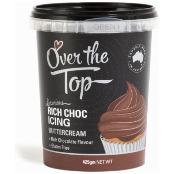 BUTTERCREAM CHOCOLATE 425G - OVER THE TOP