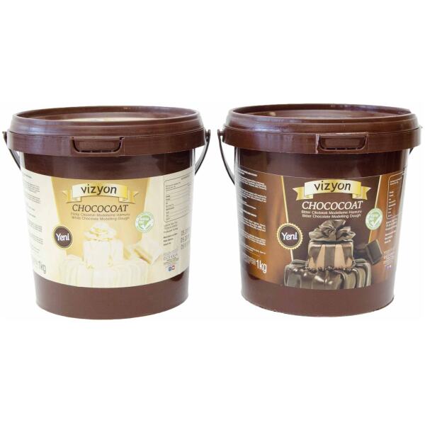 MODELLING CHOCOLATE WHITE 1KG - VIZYON