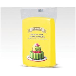 FONDANT YELLOW 250G - VIZYON