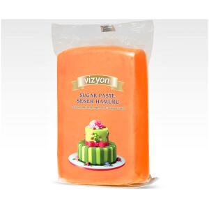 FONDANT ORANGE 250G - VIZYON