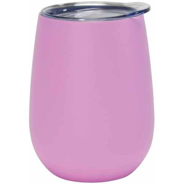 WINE TUMBLER STAINLESS STEEL 295ML GELATO PINK - ANNABEL TRENDS