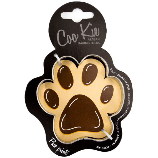 COOKIE CUTTER PAW PRINT - COO KIE