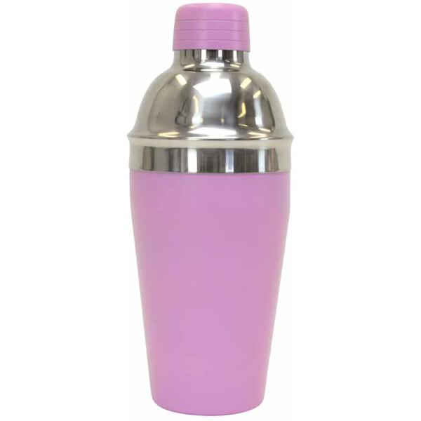 COCKTAIL SHAKER 550ML PINK - ANNABEL TRENDS