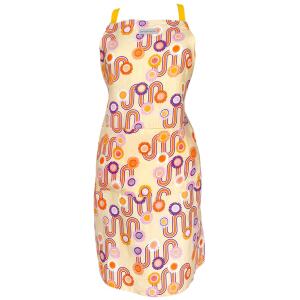 APRON LINEN GROOVY RAINBOWS - ANNABEL TRENDS