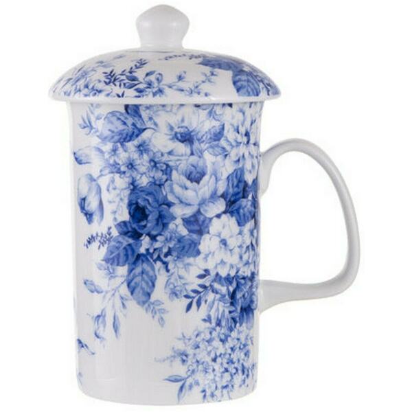 MUG WITH INFUSER PROVINCAL GARDEN - ASHDENE