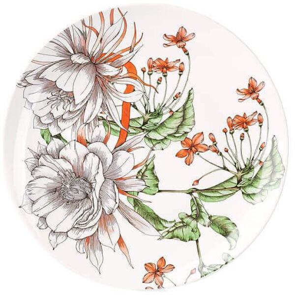 NIGHT GARDEN SIDEPLATE COUPE FLOWER - MAXWELL & WILLIAMS