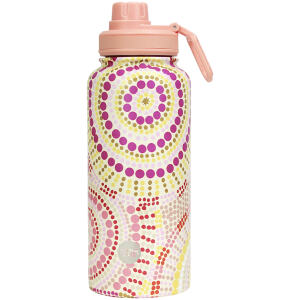 WATER BOTTLE STAINLESS STEEL 550ML RAINBOW SPIRIT - WATERMATE