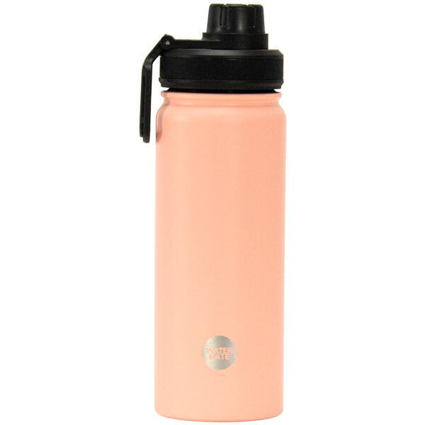 WATER BOTTLE STAINLESS STEEL 550ML PEACH - WATERMATE