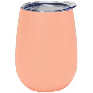 WINE TUMBLER STAINLESS STEEL 295ML GELATO PEACH - ANNABEL TRENDS