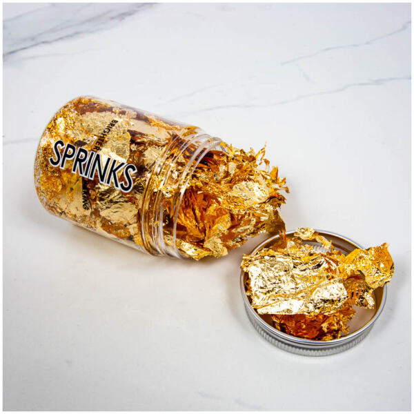 SPRINKS GOLD LEAF FLAKES