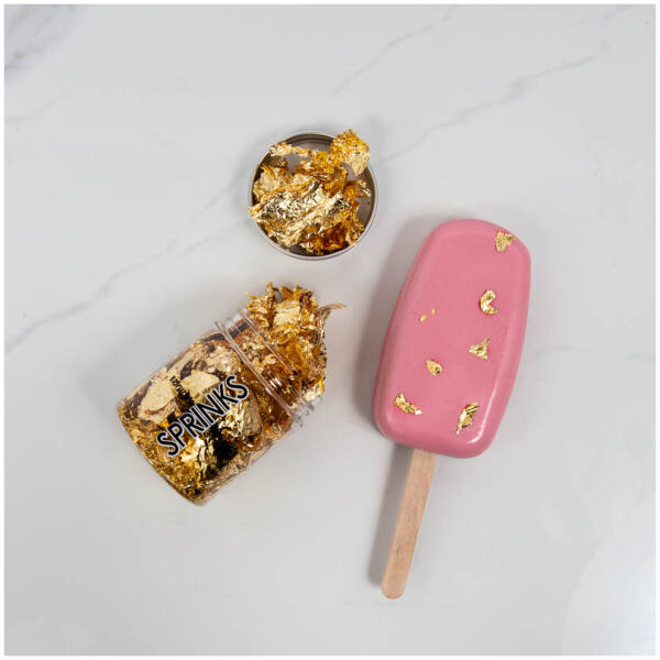 SPRINKS GOLD LEAF FLAKES - Image 2