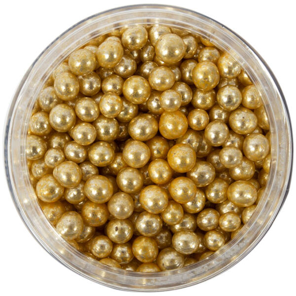 CACHOUS VINTAGE GOLD 4MM 85GM - SPRINKS