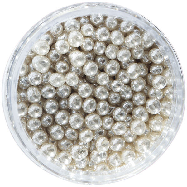 CACHOUS SILVER 4MM 85G - SPRINKS