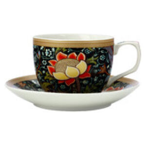 CUP/SAUCER WILLIAM MORRIS CRAY - MAXWELL & WILLIAMS