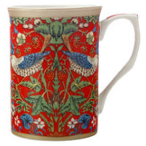 MUG WILLIAM MORRIS STRAWBERRY RED - MAXWELL & WILLIAMS