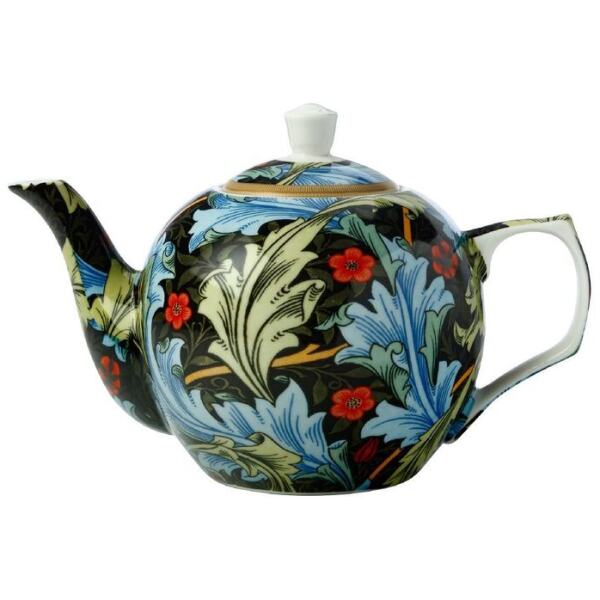 TEAPOT WILLIAM MORRIS BLUE ACANTHUS - MAXWELL & WILLIAMS