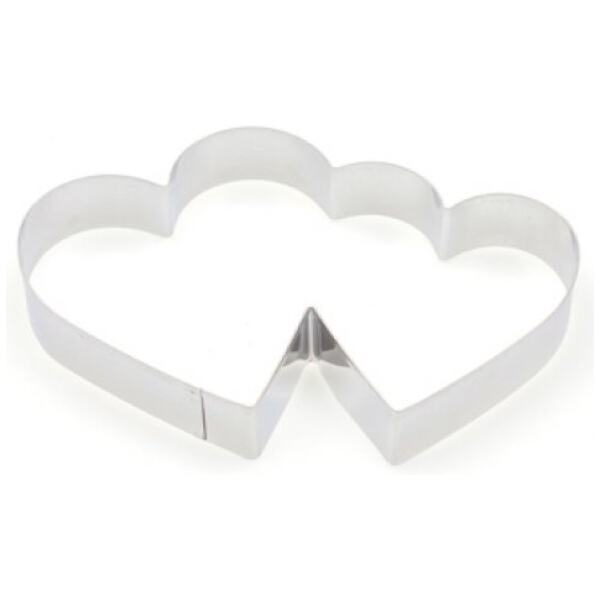 COOKIE CUTTER DOUBLE HEART