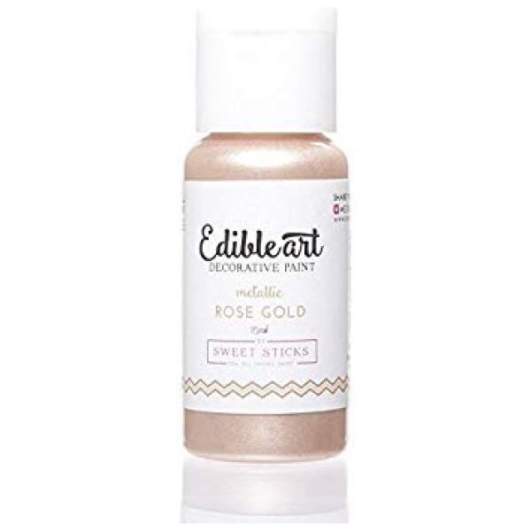 EDIBLE PAINT ROSE GOLD -SWEET STICKS