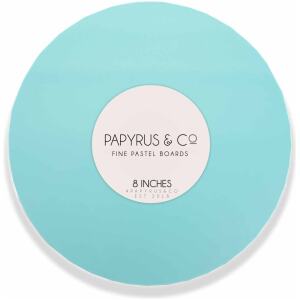 CAKE BOARD PASTEL BLUE 8"ROUND - PAPYRUS & CO