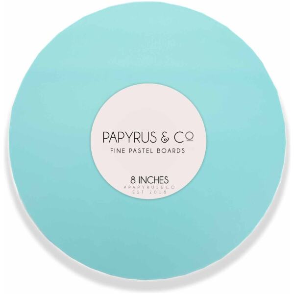 CAKE BOARD PASTEL BLUE 8"ROUND - PAPYRUS & CO