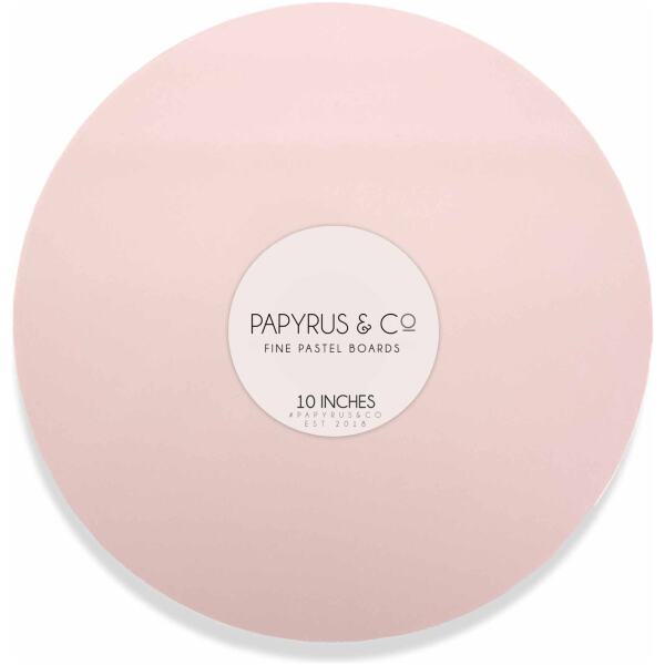 CAKE BOARD PASTEL PINK 10"ROUND - PAPYRUS & CO