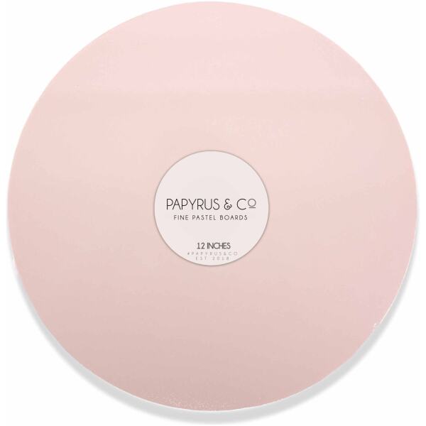 CAKE BOARD PASTEL PINK 12"ROUND - PAPYRUS & CO