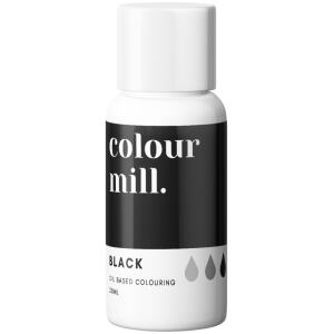 GEL OIL BASED BLACK - COLOUR MILL