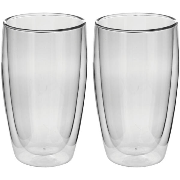 COFFEE GLASS TWIN WALLED CAFFE 400ML SET2 - AVANTI