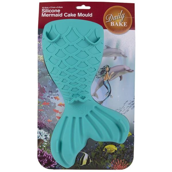 SILICONE CAKE PAN MERMAIDS TAIL - DALY BAKE