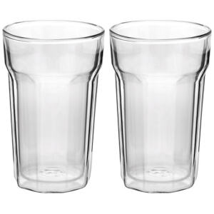 COFFEE GLASS TWIN WALLED NOVE 375ML SET2 - AVANTI