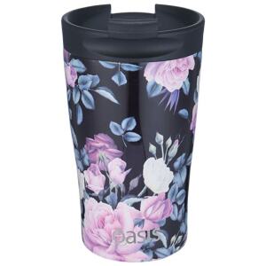 TRAVEL MUG 350ML MIDNIGHT FLORAL - OASIS