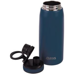 WATER BOTTLE SCREW TOP 780ML NAVY - OASIS