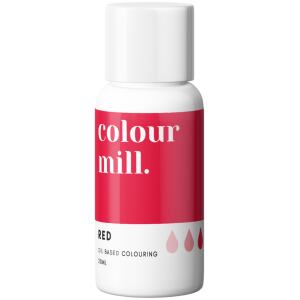 GEL OIL BASED RED - COLOUR MILL