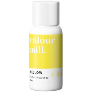 GEL OIL BASED YELLOW - COLOUR MILL